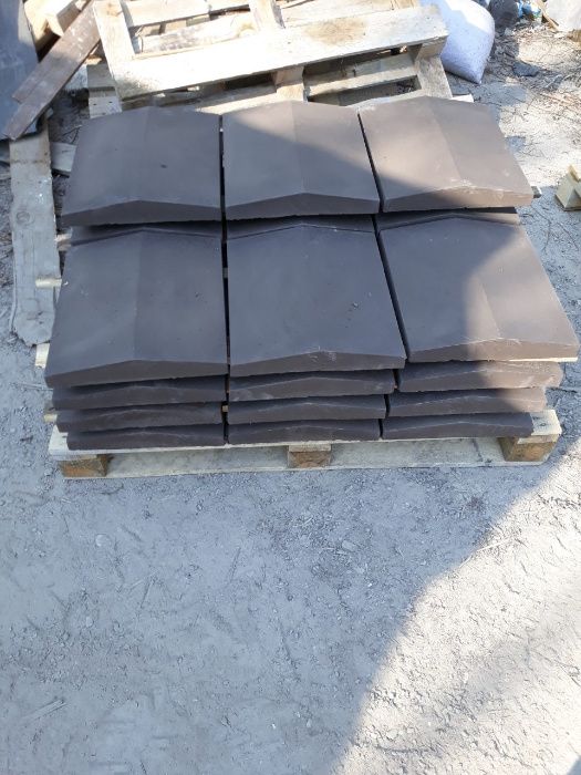 Парапеты на забор, плити на огорожу, плити на стовпчик