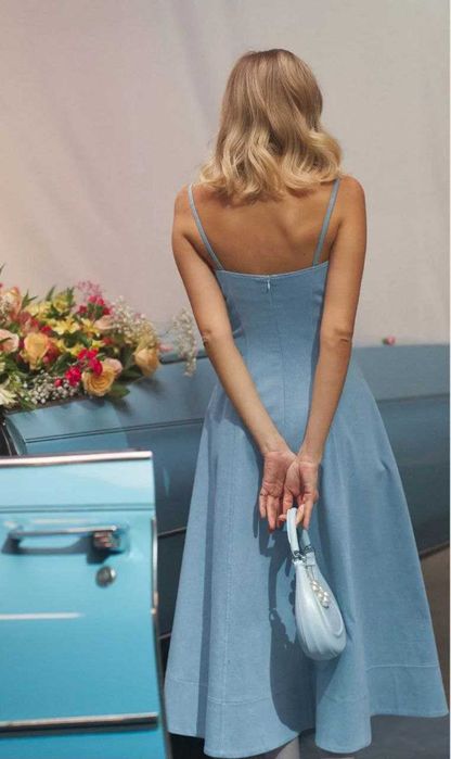 Трендовий сарафан з деніму від Gepur S