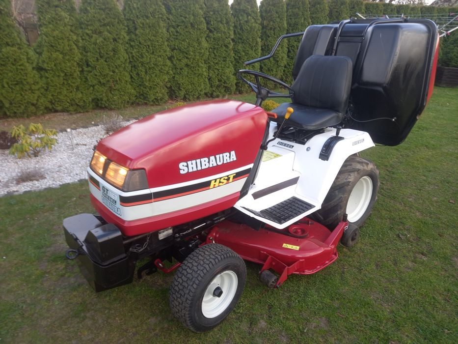 Traktorek kosiarka SHIBAURA GT 161 diesel 3 cylindry kosz