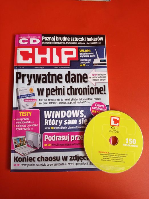 Chip magazyn nr 2/2009 + płyta CD