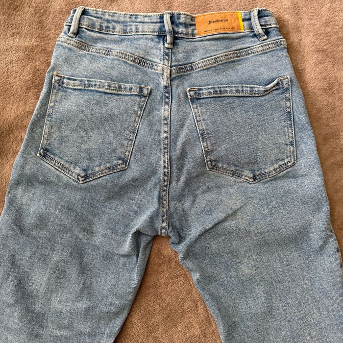 Джинси mom fit, stradivarius, 36 розмір