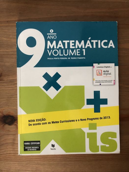 Manuais do 9.ºano + cadernos de atividades