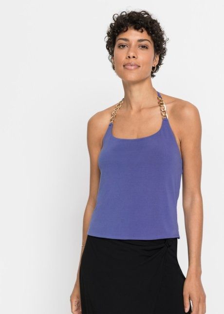 B.P.C top krótki sexy z łańcuszkiem r.48/50