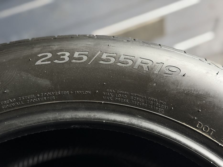 Різноширокі літні шини НОВА 255 50 R19 235 55 R19 19 Hankook 2025 рік  ID 4 6 EQC НОВІ Audi Q4 летняя резина шины Id 4 Id6 eq etron різноширока