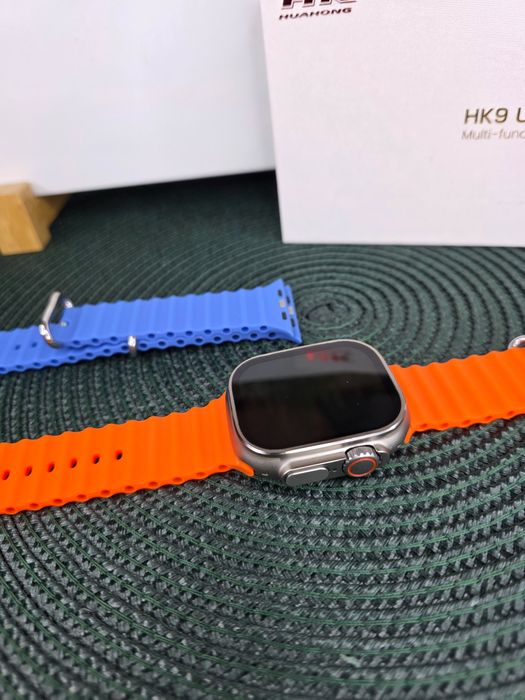 Smartwatch HK Ultra2 Max – AMOLED , połączenia, sport, zdrowie, NOWY