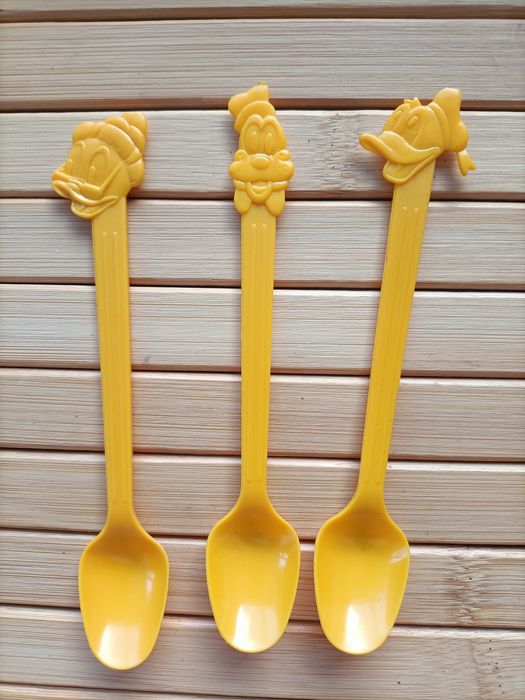 Lote 3 Colheres Disney