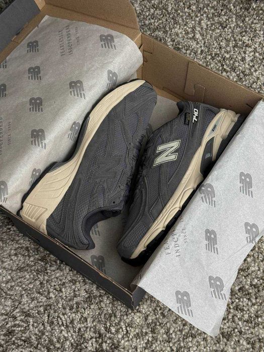 Waterproof кросівки New Balance 740 Thinsulate (41-50) — Чоловічі водостійкі Нью Баланс, сірі, утеплені, термо