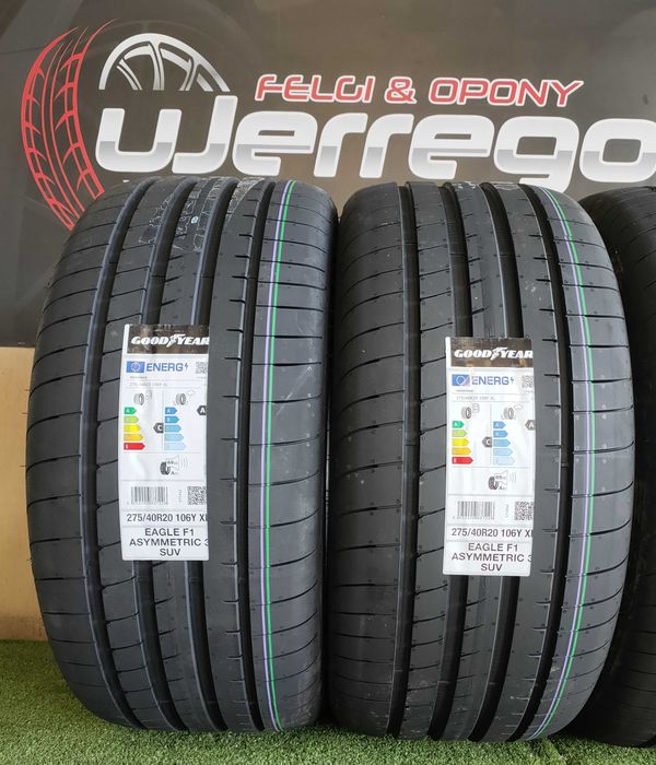 NOWE OPONY GOODYEAR Eagle F1 Asymmetric 3 SUV 275/40/R20 - 106Y