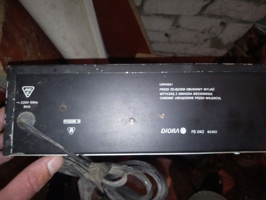 Korektor graficzny dźwięku Diora retro