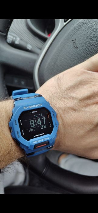 Zegarek sportowy CASIO G-Shock G-Squad GBD-200-2ER Niebieski