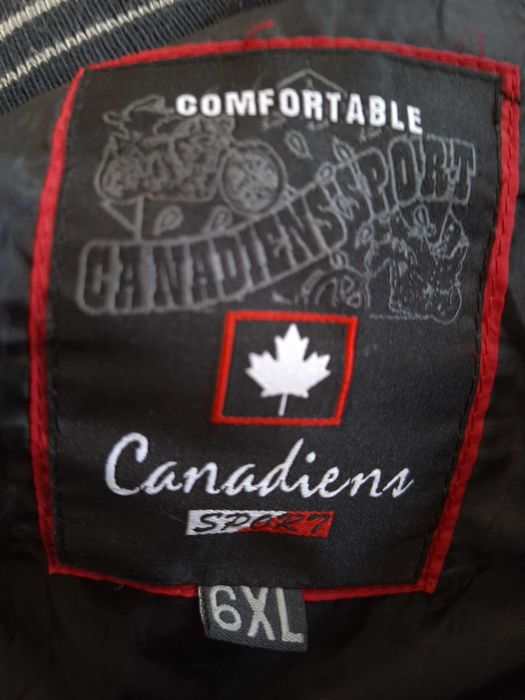 6 XL Canadiens  зимня чоловіча  куртка