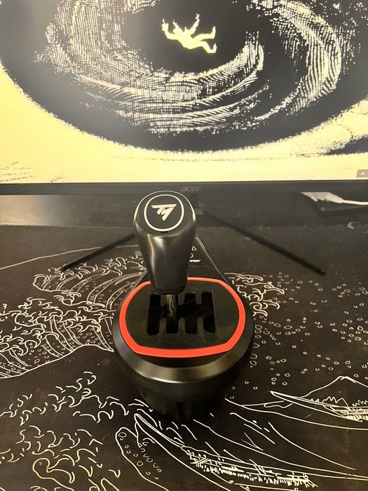 Thrustmaster T300RS GT + TH8S Shifter – Muito Novo + Garantia
