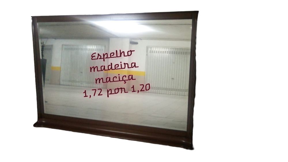 Espelho madeira maciça64282153621249121