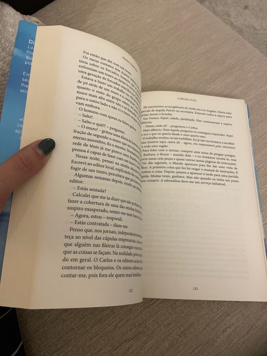 Livro “a décima ilha”, de Diana Marcum