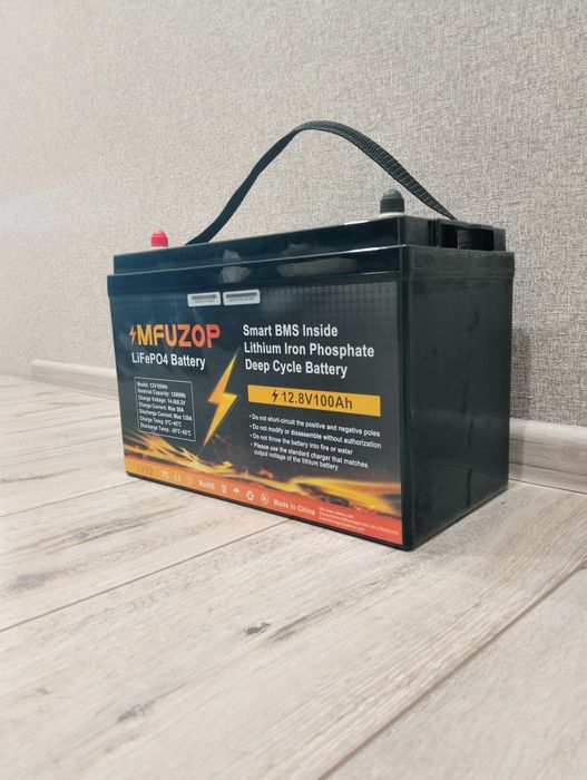 Акумулятор батарея LiFePO4 12,8V/100Ah