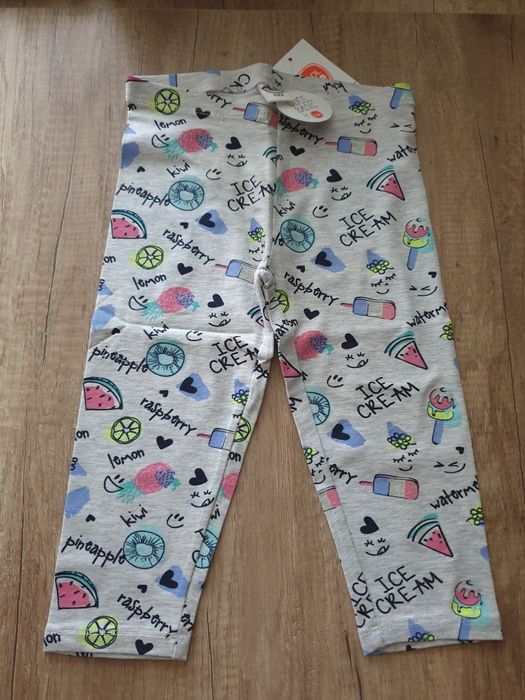 Legginsy Cool Club 3/4 rozm.122 nowe, metka