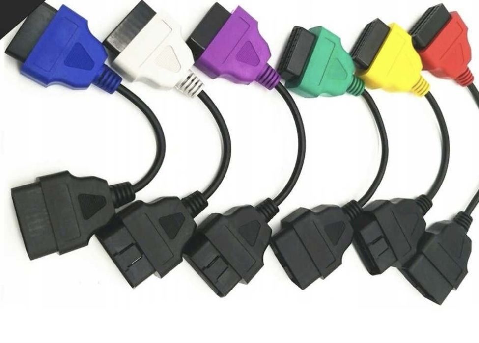 Комплект переходников MultiECUScan для Fiat, Alfa Romeo, Lancia, Jeep.