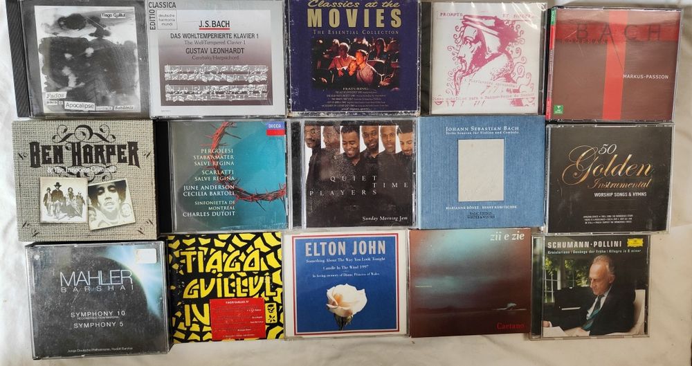 75 CD'S de música