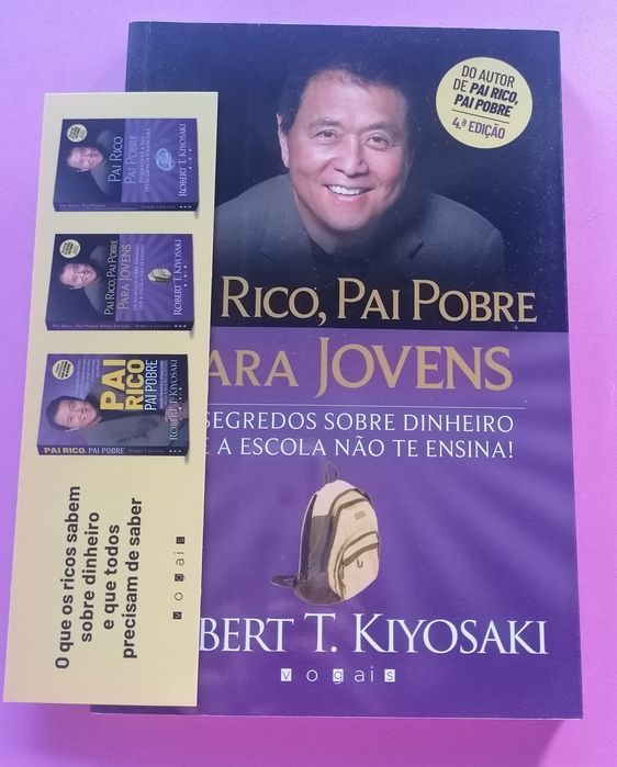 Pai rico,pai pobre-NOVOS-Cada livro 9,50€-Portes grátis-Ler descrição