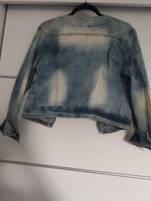 Katana jeansowa, krótka