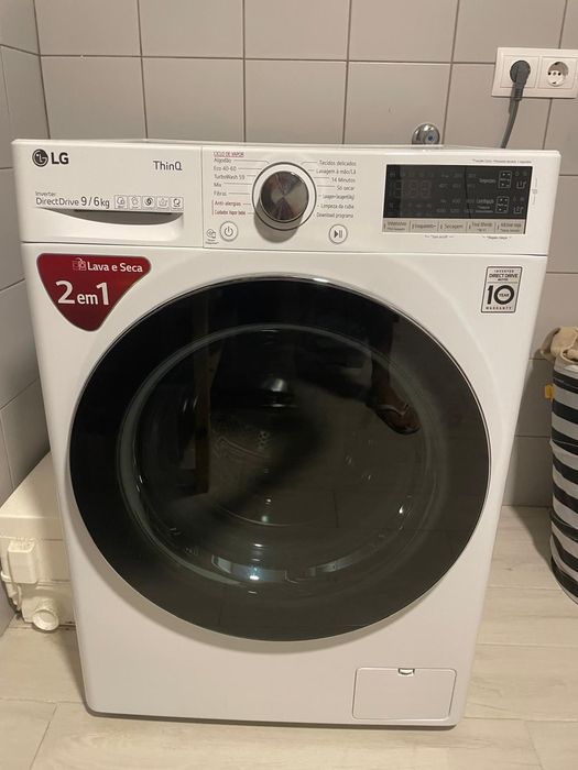 Máquina de Lavar e Secar Roupa (9/6 kg - 1400 rpm ) - Como nova