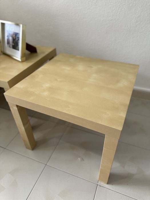 2 Mesas Lack Ikea 55x55