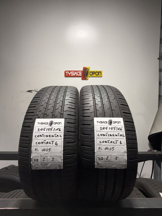 Opona letnia Continental 205/55R16 Touran #L1405 Numer magazynowy sztu