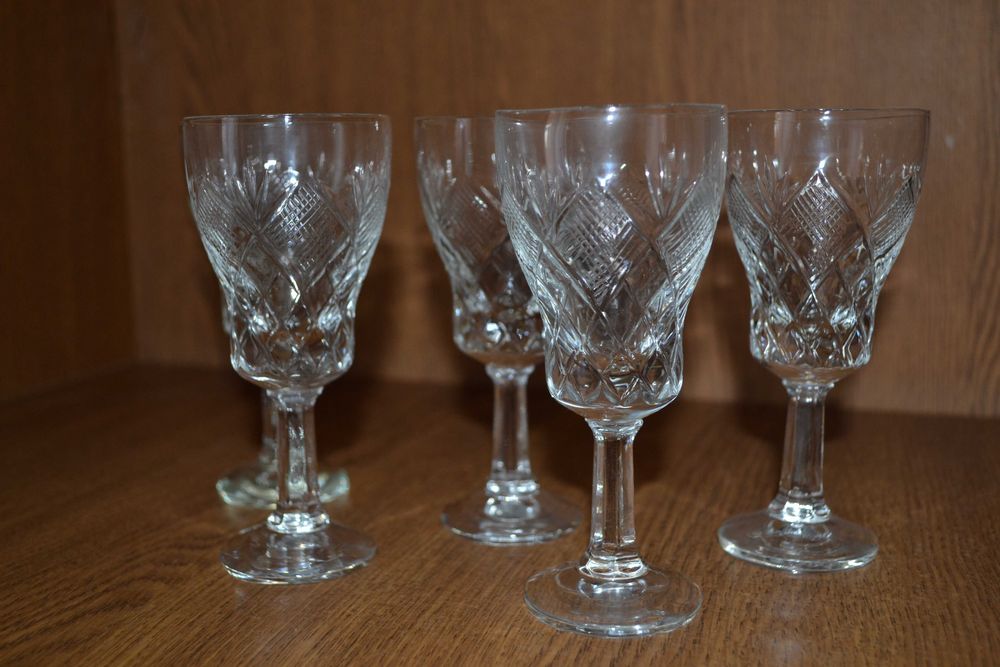 Фужери хрустальні