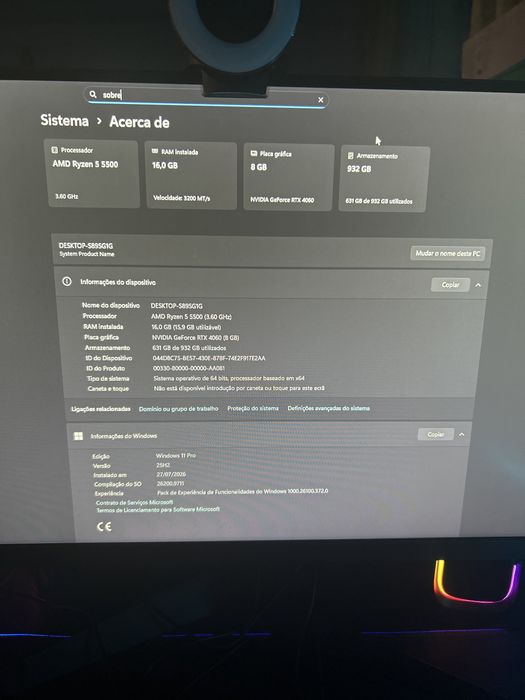 Vendo ou troco Pc gamer