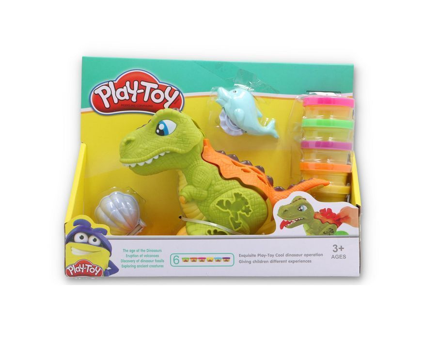 Ciastolina Masa Plastyczna Dinozaur + Akcesoria