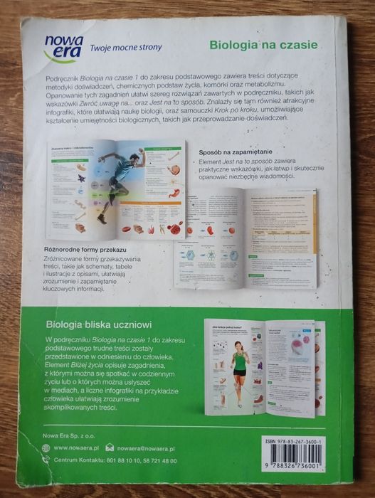 Podręcznik Biologia na czasie klasa 1 szkoły średniej