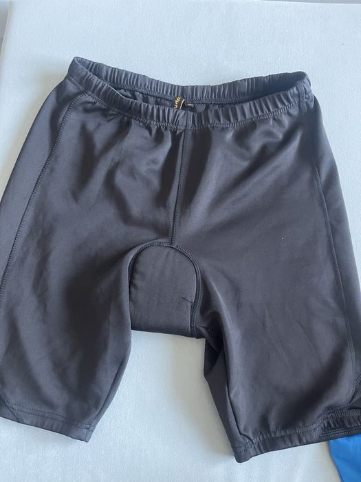 Muddyfox 2XL czarne spodenki sporfowe kolarski kolarkie rowerowe