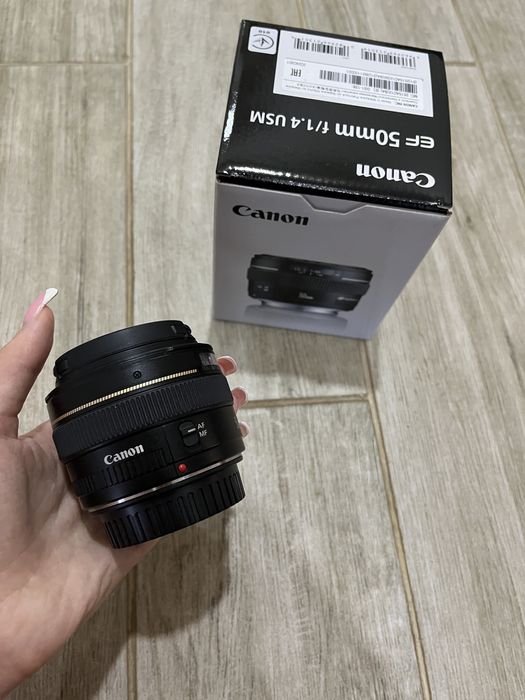 Обʼєктив Canon ef 50 mm f/1.4 з ГАРАНТІЄЮ