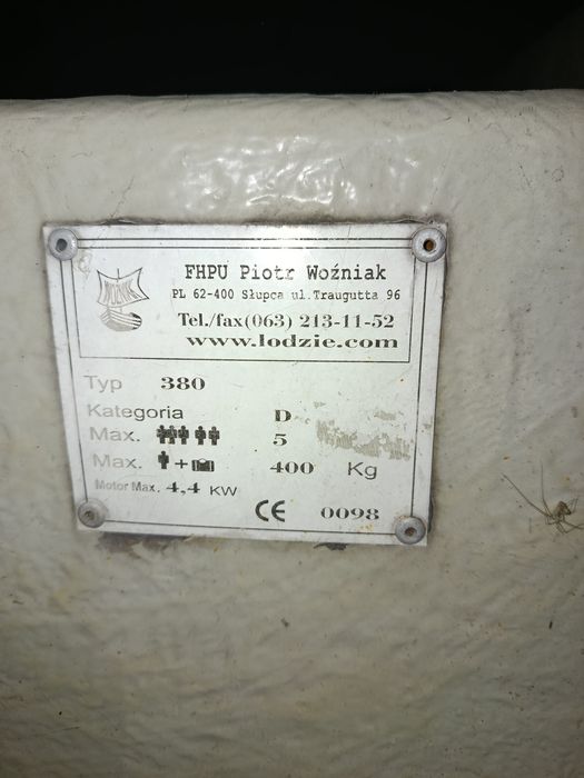 Łódka wiosłowa wędkarska Sprzedam