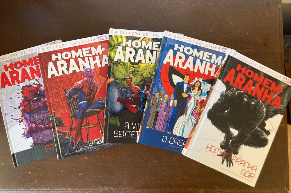Coleção definitiva Homem-Aranha (Salvat) completa