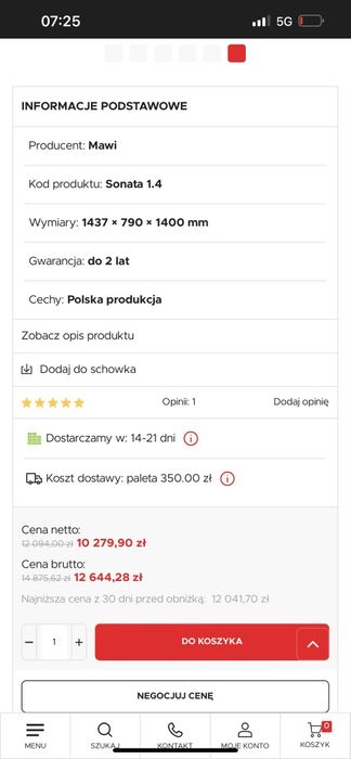 Witryna chłodnicza