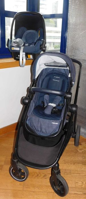 CarrinhoTrio Bébé Confort Zélia + Ovo Rock