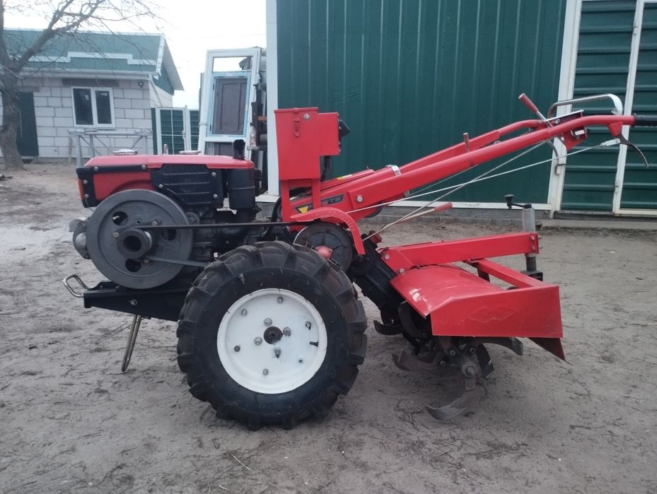 Мотоблок Forte дизельний 10кс + пречіп