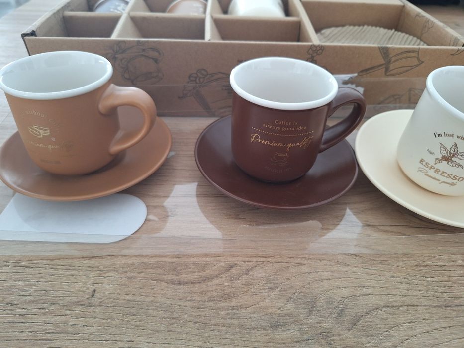 Kit chávenas de café (6 chávenas)