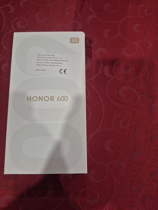 Honor 600 5G golden white