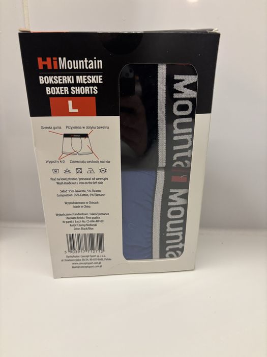 Bokserki spodenki new 2 sztuki profi HIMountain