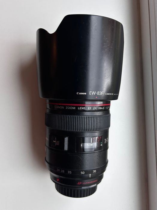 canon 24 70 f28 - купити об'єктиви - Ціна на OLX.ua