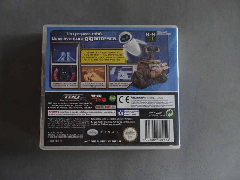 Jogo Nintendo DS Disney - Wall E