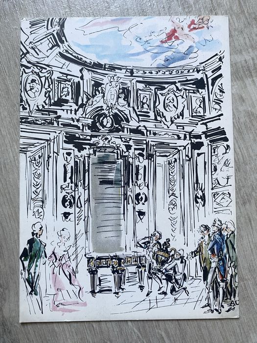 Pocztowka PRL Antoni Uniechowski 1972