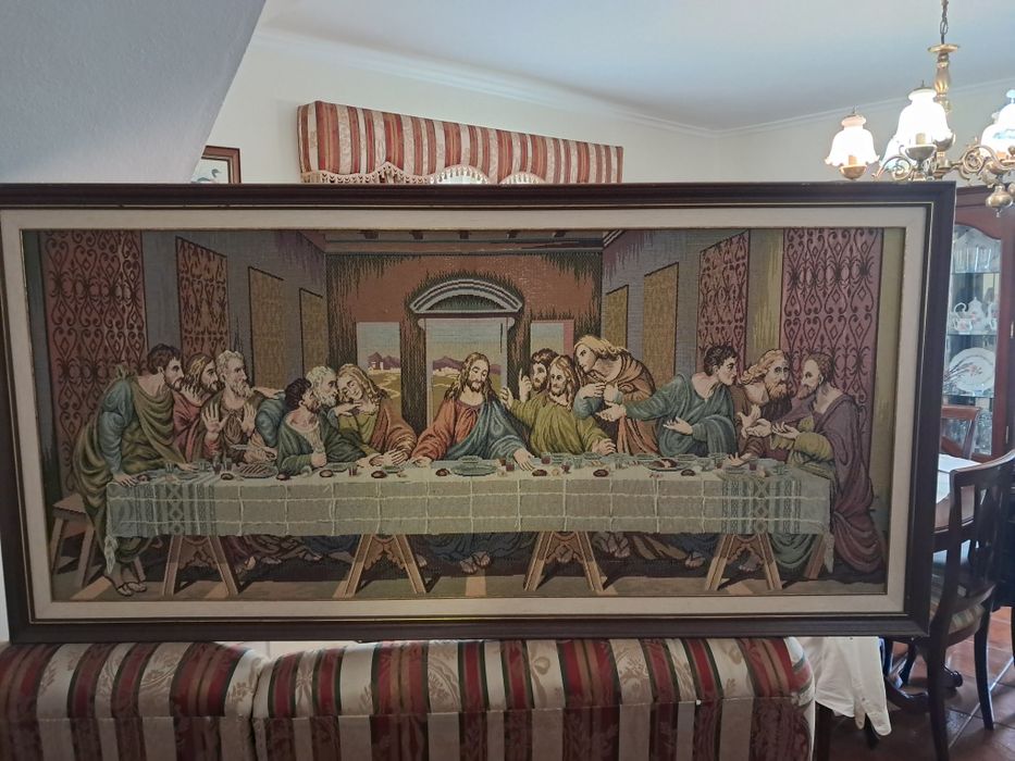 Vende quadro ceia de Cristo