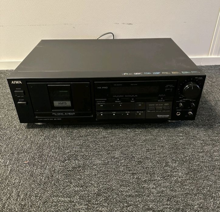Aiwa AD-F800 Legendarny Deck 3-Head Dual Capstan Głowice PC-OCC magnetofon bdb Okazja!