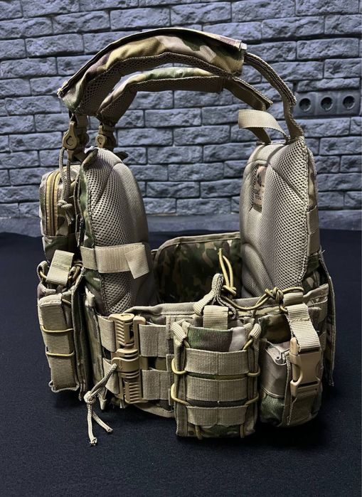 Оригінал плитоноска ASDAG мультикам та РПС пояс бронижелет, плитоноска