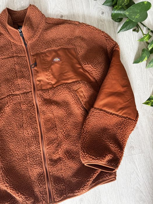 Флісова кофта Dickies Red Chute Sherpa