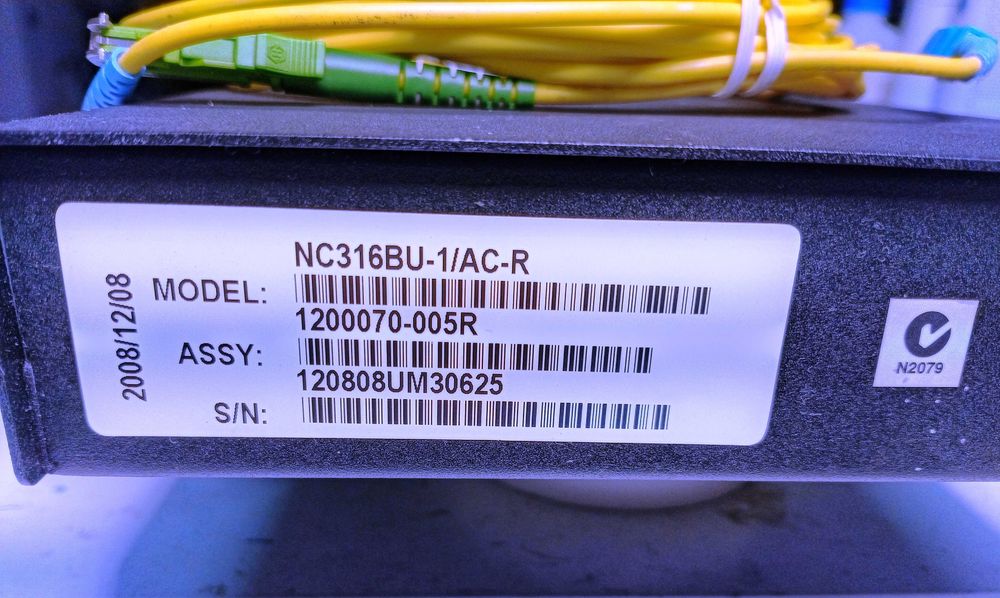 Conversor fibra rj45