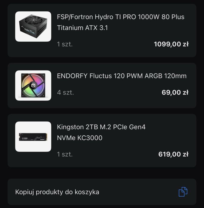 Pc - Komputer RTX MSI 5080 Ryzen 9800X3D, 2TB